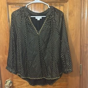 VELVET by Graham and Spencer Beaded Blouse